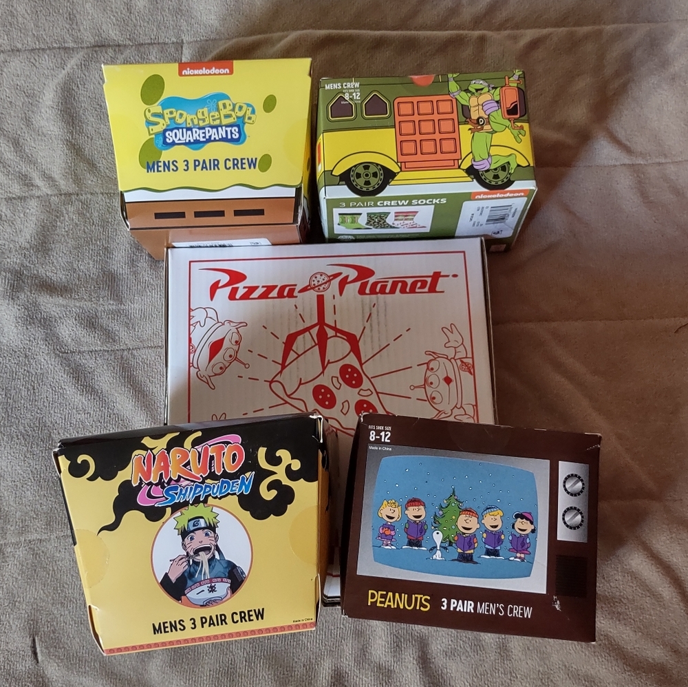 Bundle of character socks